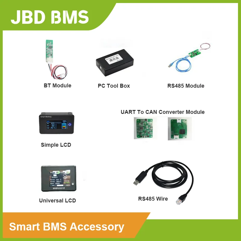 JBD Smart BMS BT UART RS485 Communication Function Tool Accessories For ...