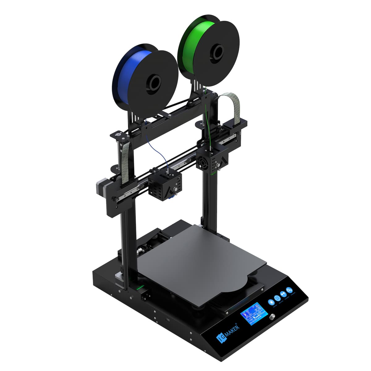 JGMaker ArtistD Pro Dual Extruder Independent 3D Printer Kit 300*300 ...