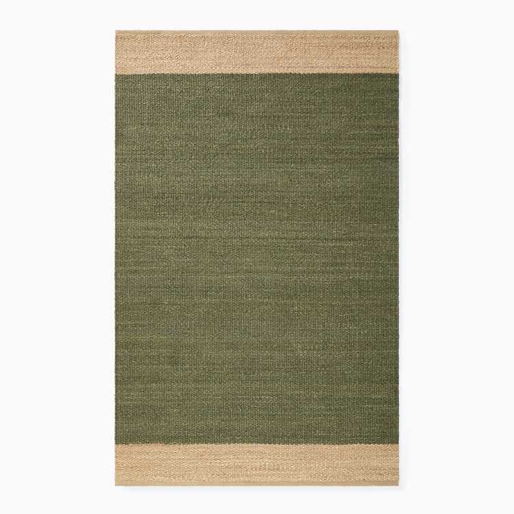 Bordered Jute Rug | West Elm