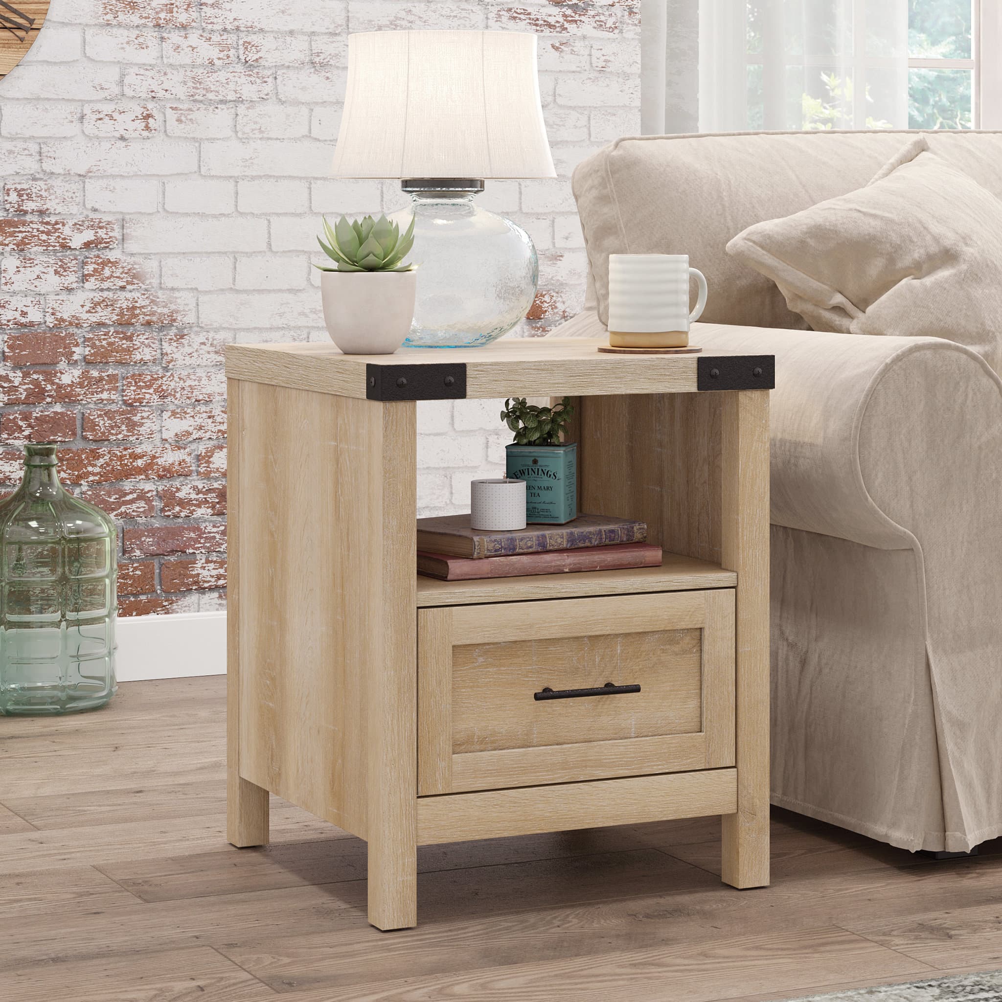 Union Rustic Schuyler 1 - Drawer End Table with Storage & Reviews | Wayfair