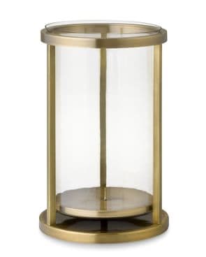 Metal Frame Hurricane Candle Holder | Williams Sonoma