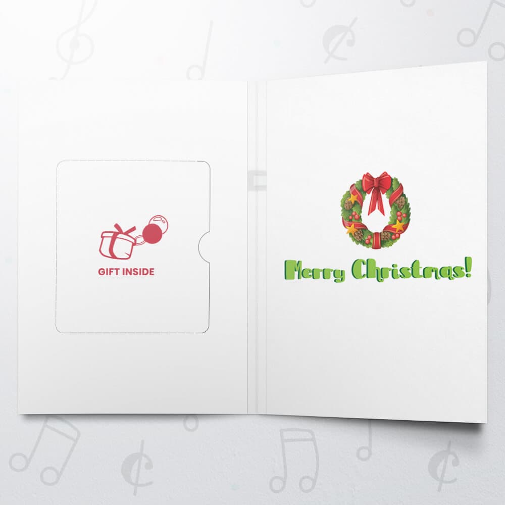 Merry Santa – Musical Gift Card Holder - bigDAWGS greetings