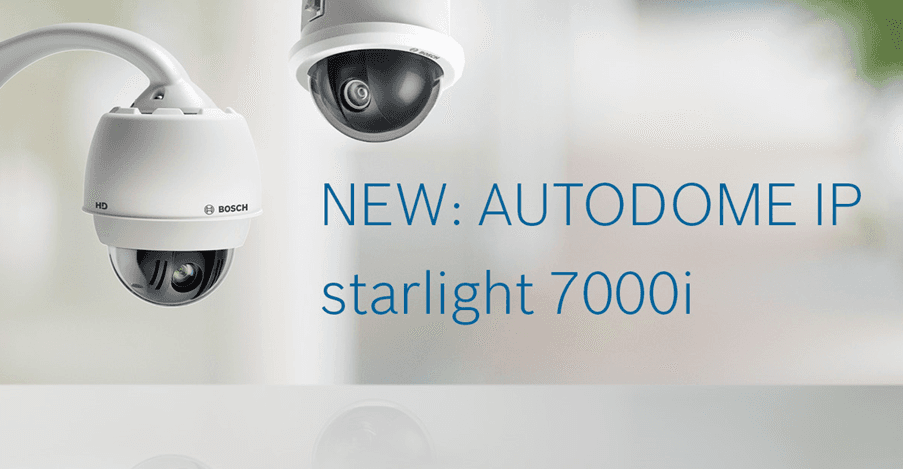 NEW: AUTODOME IP starlight 7000i cameras (Gen5)