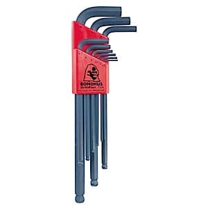 Bondhus 10999, Set 9 Balldriver L-Wrenches 1.5 - 10mm (1) - Bondhus ...