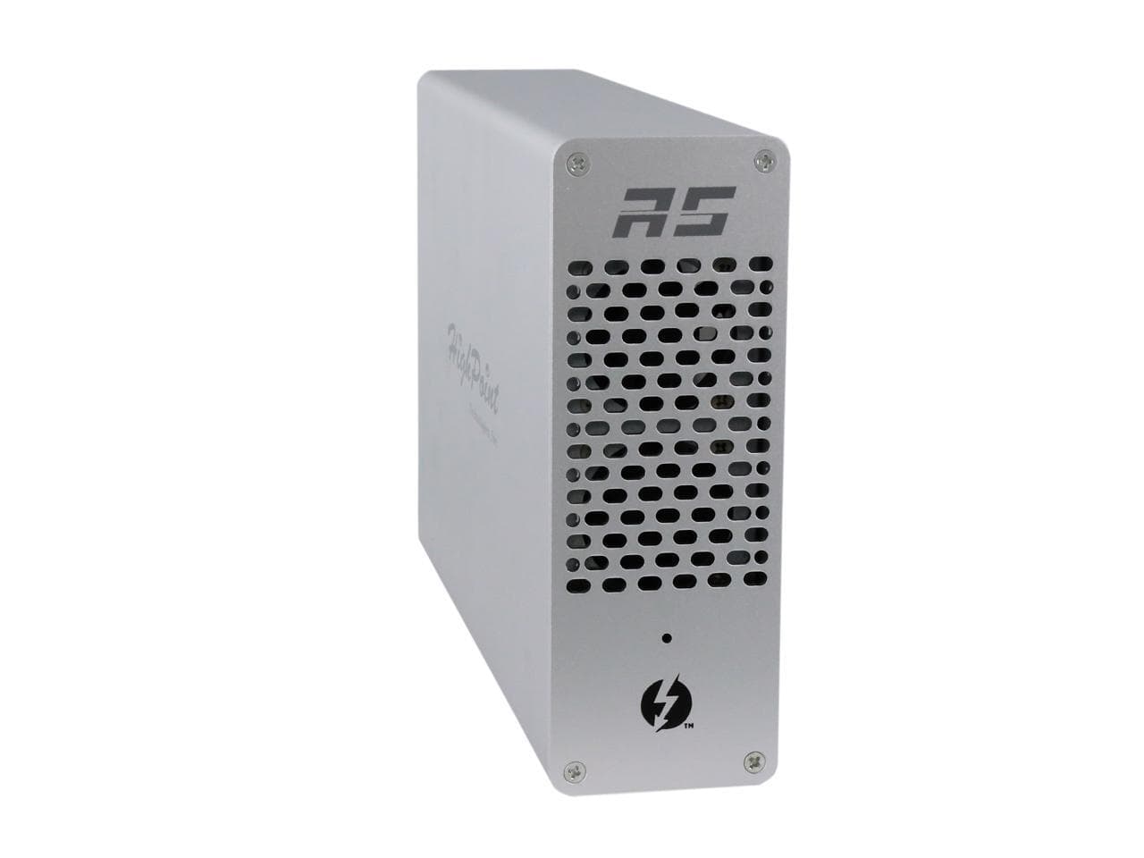 HighPoint RocketStor RS6661A Thunderbolt 3 to PCIe 3.0 x16 Expansion ...