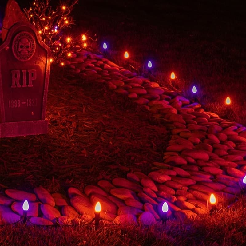 Diy Pathway Lights Halloween