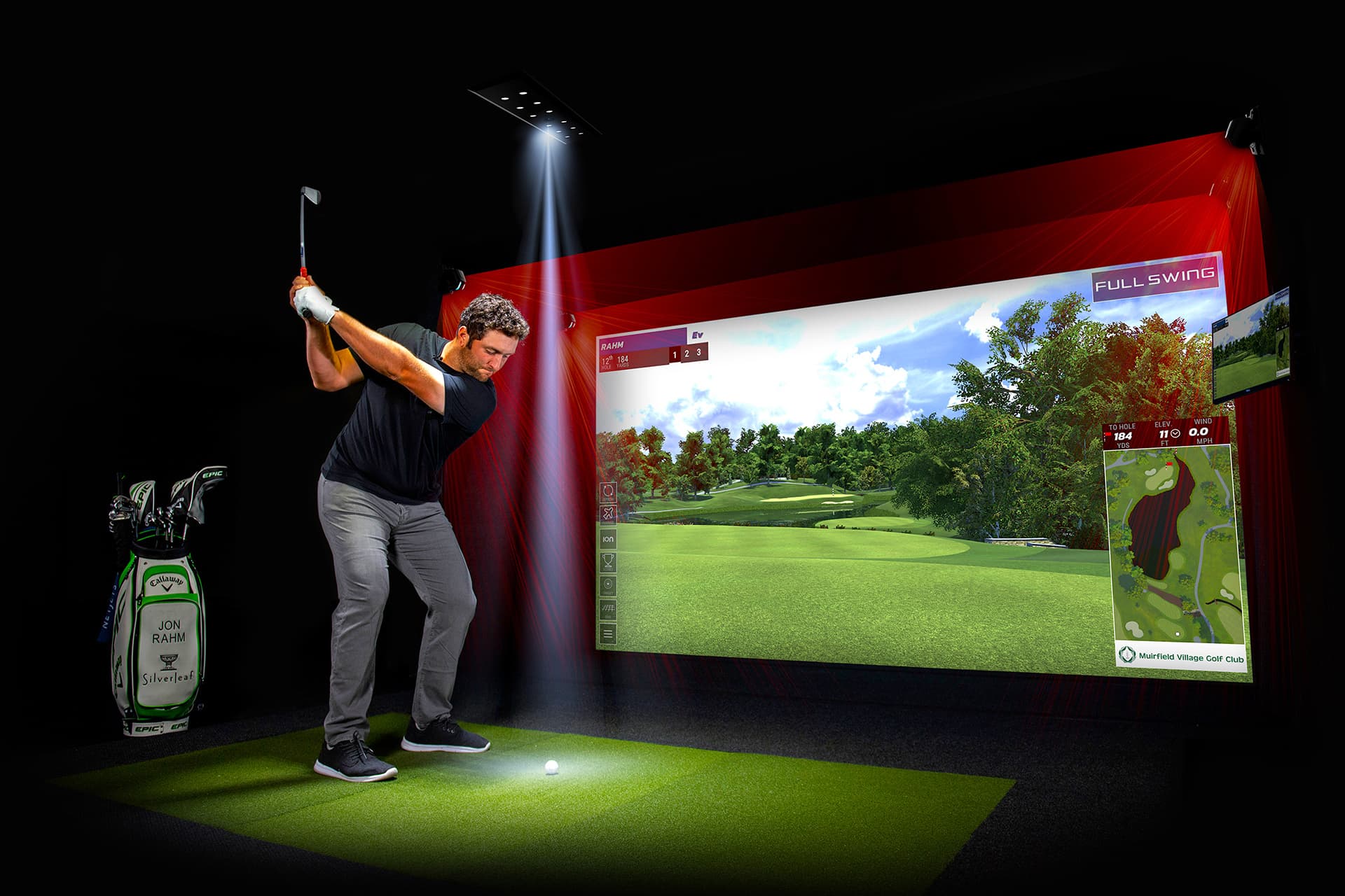 Indoor Golf Simulators | Champion Proven Technology | Full Swing
