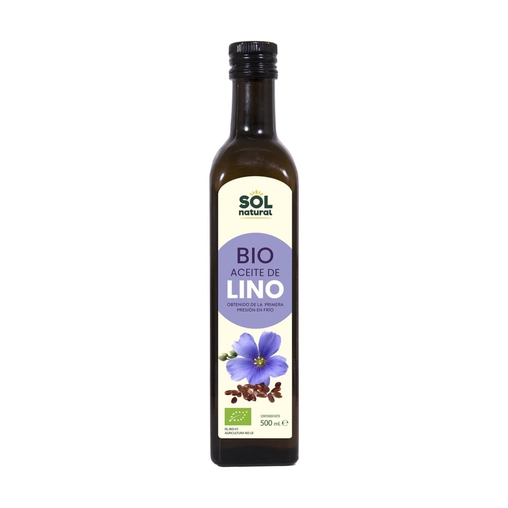 Huile de lin biologique 500 ml | Greenweez