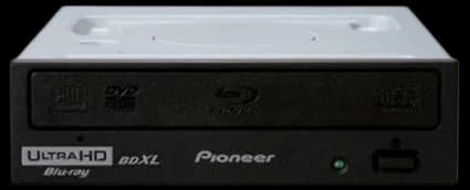 Pioneer BDR-212UBK 16x Internal BD/DVD/CD Writer with 4K UHD Blu-Ray ...