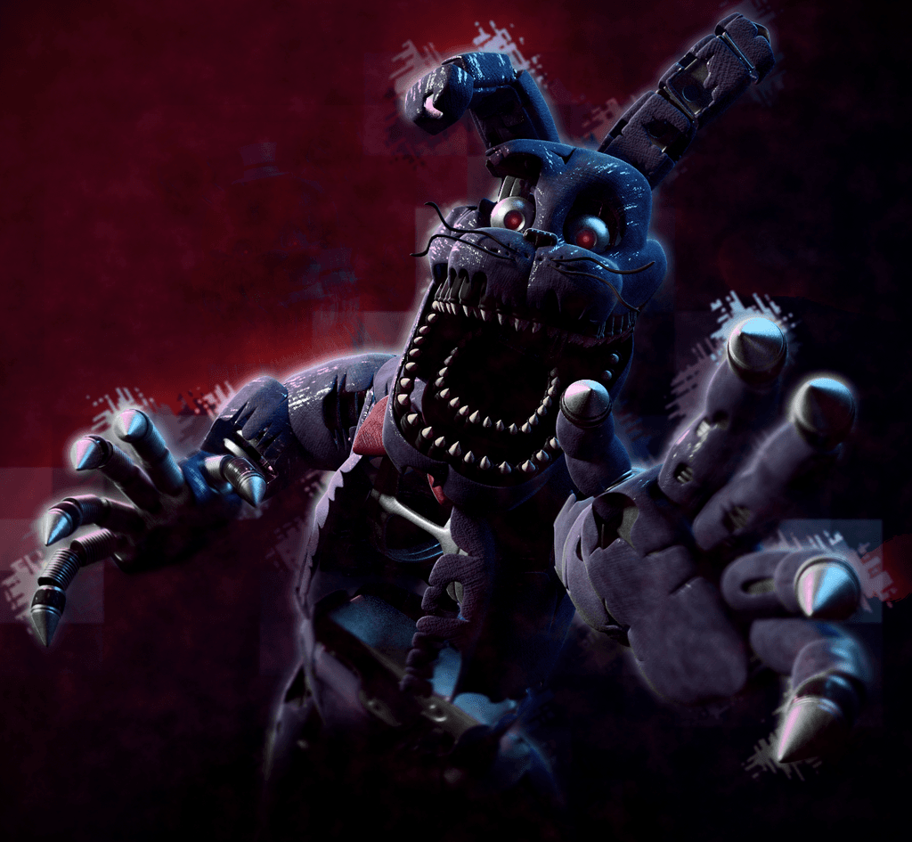 Nightmare Bonnie Wallpaper - WallpaperSafari