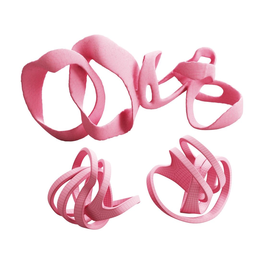 548 Interior Sculptures 22 Cb2 Abstract Sculpture - 3D Model for Corona ...