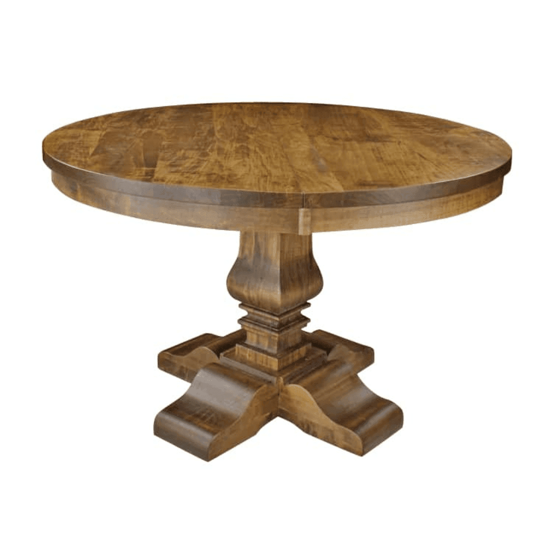 Round Dining Table Pedestal