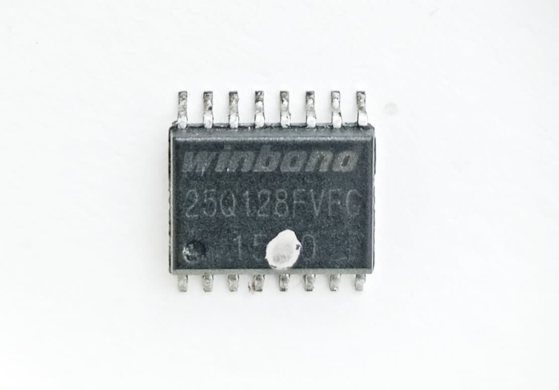 25Q128FVFG 16mb 16 pin winbond bios flash IC | digiStruck Bangladesh