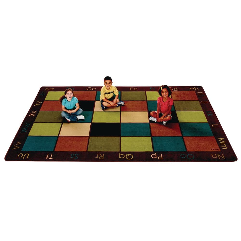 Nature's Colors Seating 6' x 9' Rectangle Premium Carpet