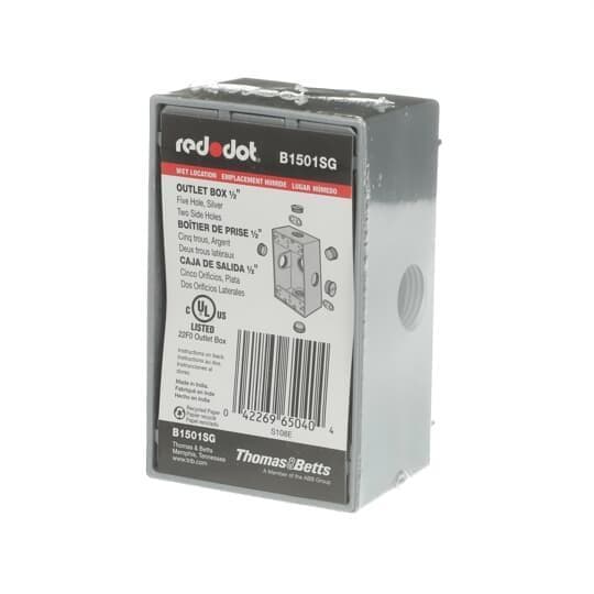 Red Dot Weatherproof Box