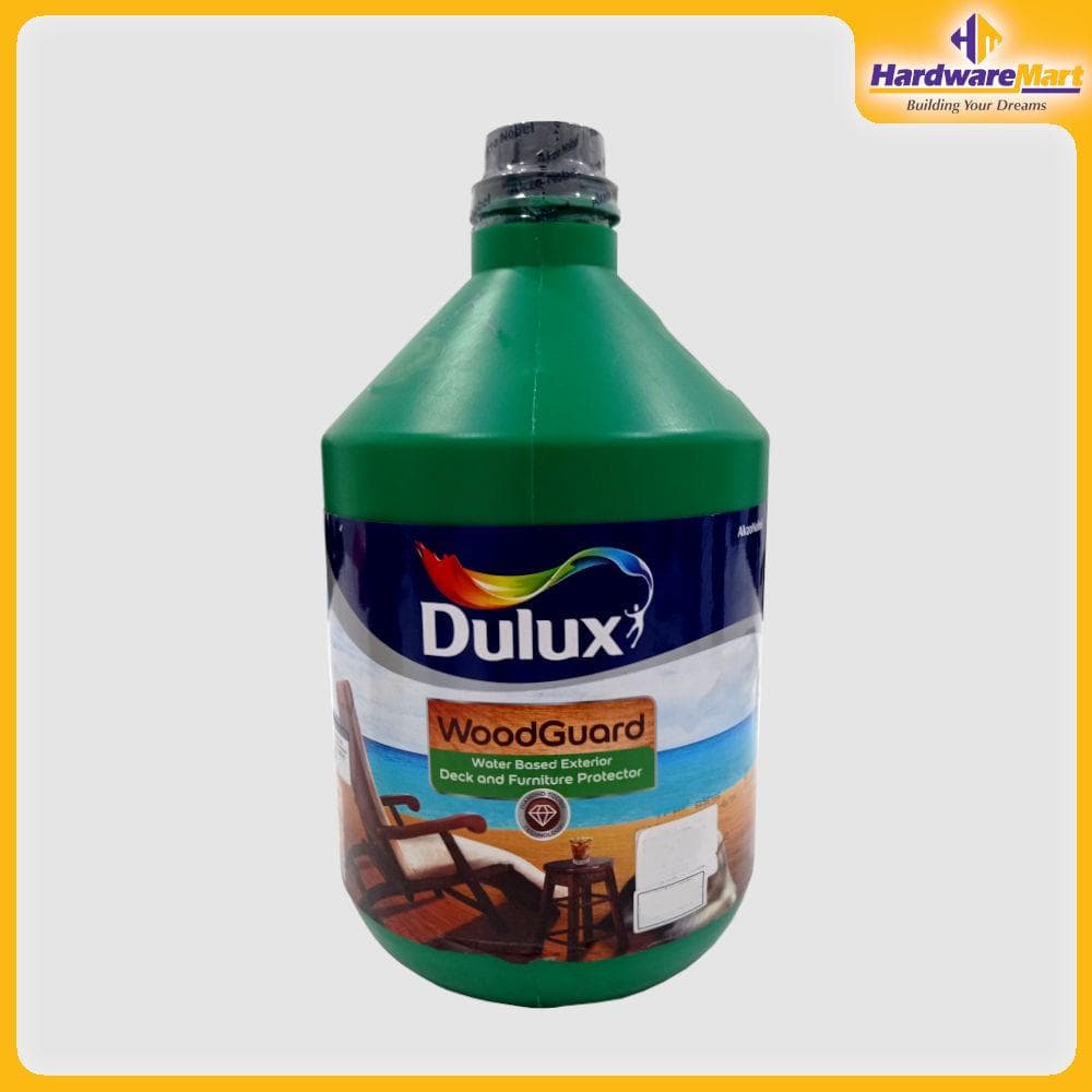 Waterbase: WoodGuard for Exterior (500ml - 4Ltr) - Teak Colour - Dulux ...
