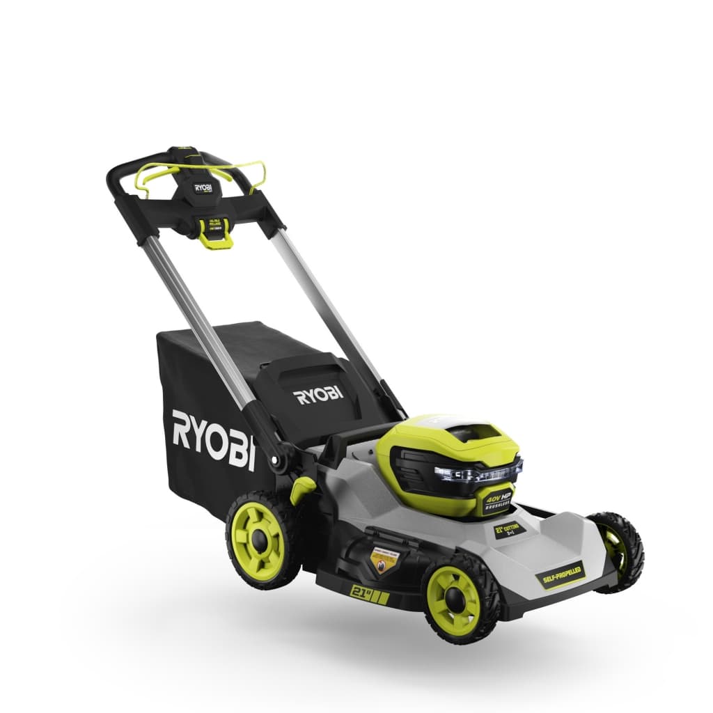 Ryobi 40V HP BRUSHLESS 21″ SELF-PROPELLED LAWN MOWER KIT – Housekumo