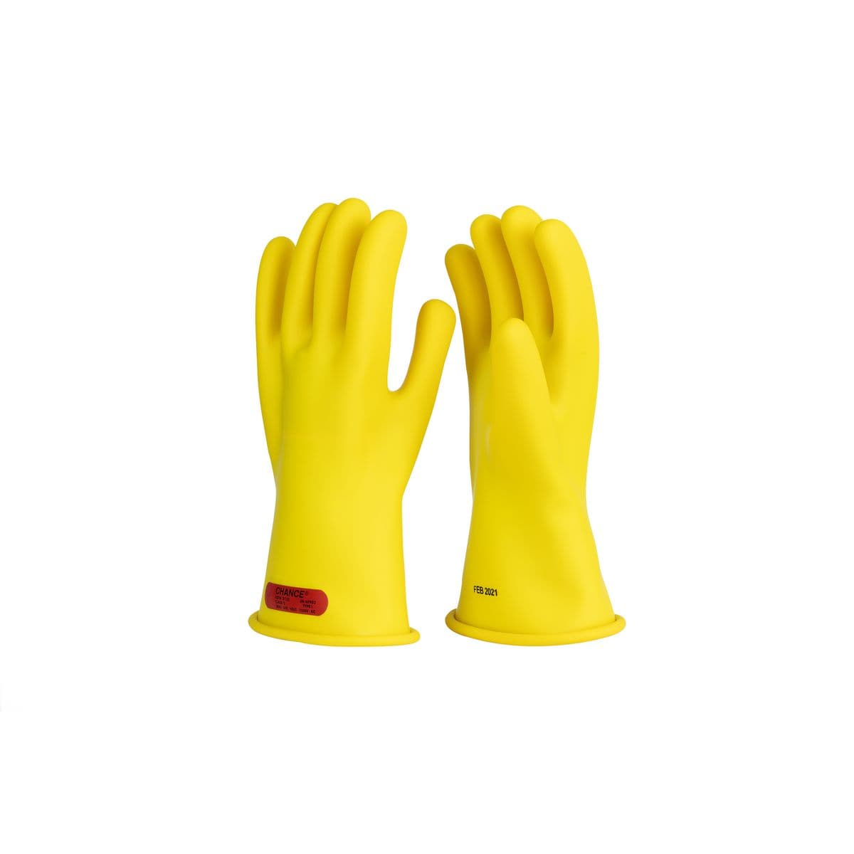 Straight Cuff Gloves Class 0 11" Yellow Size 11 | PSC011Y11 | Hubbell ...
