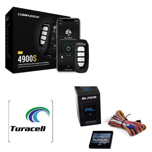 Compustar CSX4900S LED 2-Way & Drone LTE smartphone REMOTE START w ...