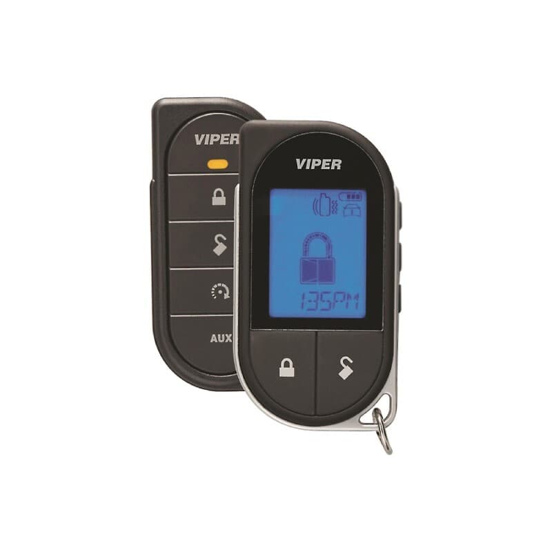 Viper 5706V 2-Way 1-Mile Icon Map LCD Remote Start Car Alarm Security ...