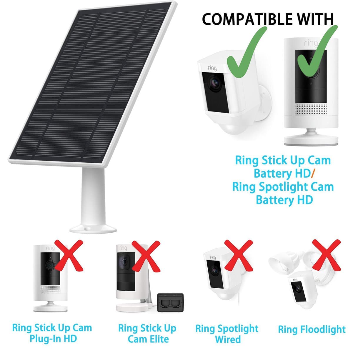 Ring Solar Panel Installing Ring Stick Up Cam Spotlight Cam Solar ...