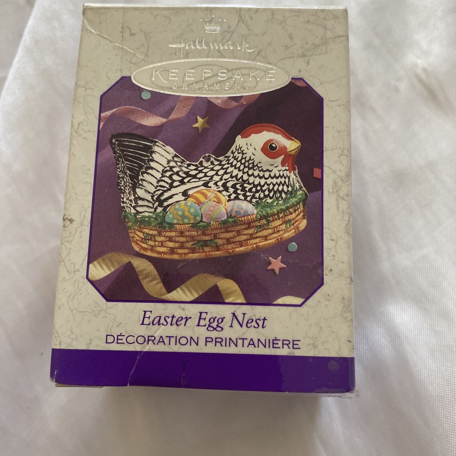 1999 Hallmark Keepsake Easter Spring Ornament Easter Egg Nest | eBay