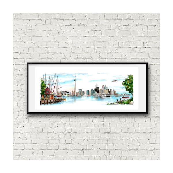 Toronto Skyline - Etsy