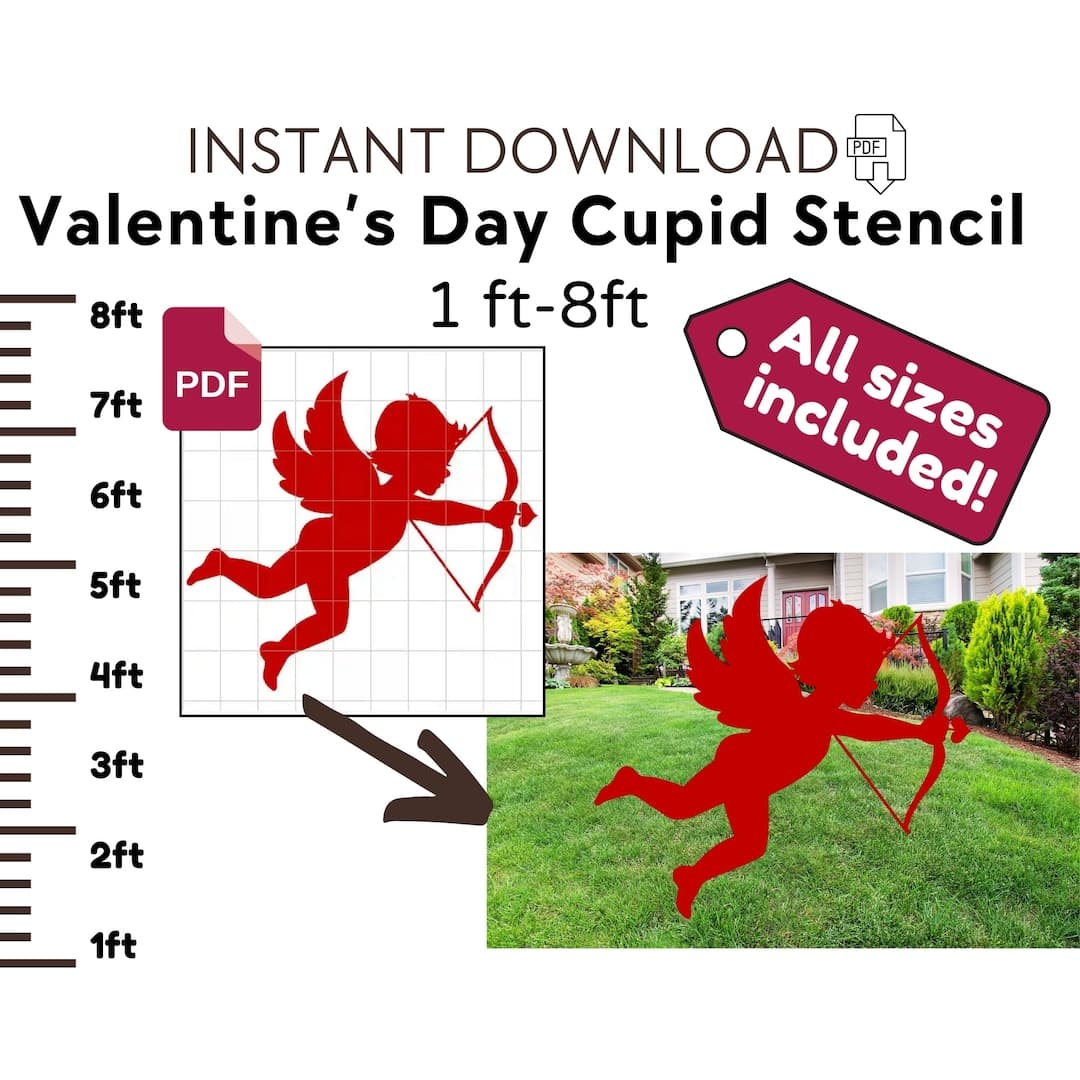 Yard Art Valentines Valentines Yard Decor Valentines Garden Stakes ...