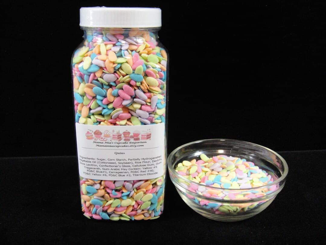 BULK Large Egg Sprinkles, Cupcake Sprinkles, Rainbow Sprinkles, Easter ...