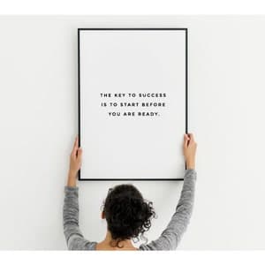 Success Wall Art Motivational Wall Decor Success Quotes - Etsy