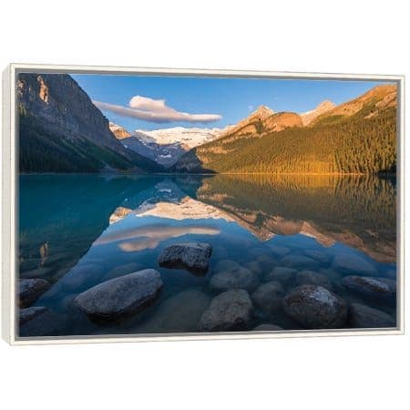 Lake Louise Reflections Canvas Wall Art by Adam Burton | iCanvas in ...
