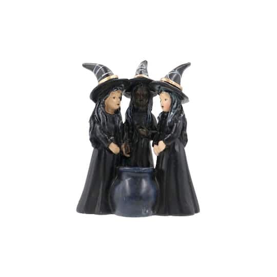 Mini Witch Trio & Cauldron Halloween Décor by Ashland® | Michaels ...