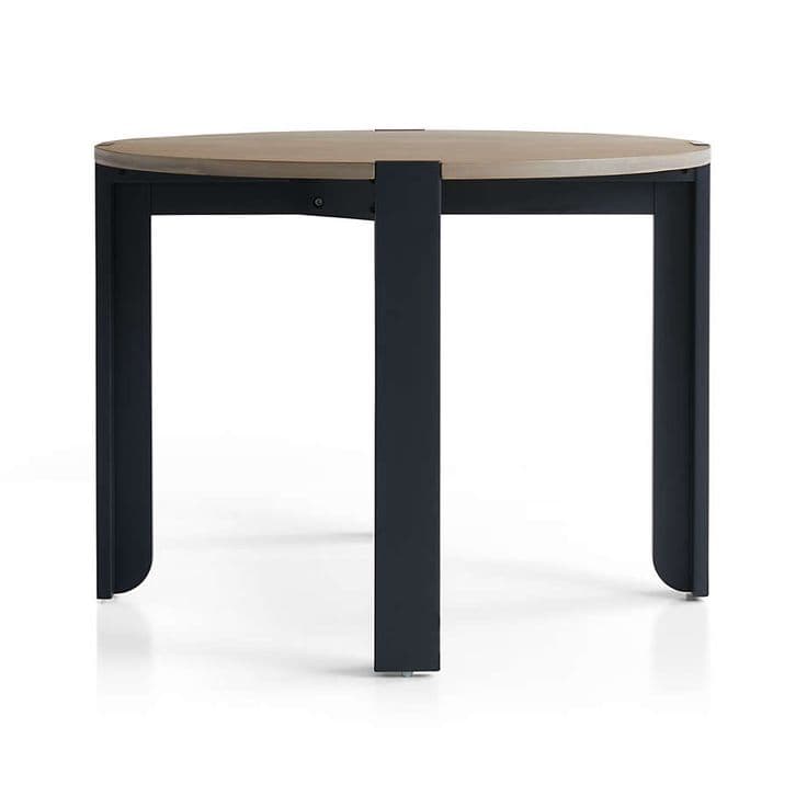 Nesting Charcoal and Grey Stain Kids Play Table + Reviews | Crate & Kids