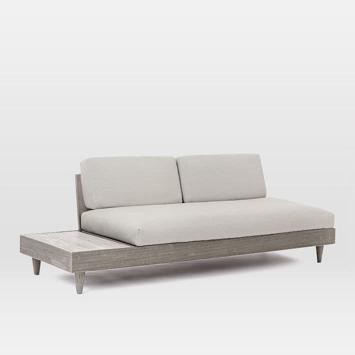 Modular - Portside Low Outdoor Sectional | West Elm | Outdoor lounge ...