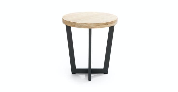 Toba Natural Teak Side Table | Article | Modern outdoor lounge ...