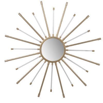 Sunburst Accent Mirror | Starburst mirror, A&b home, Mirror