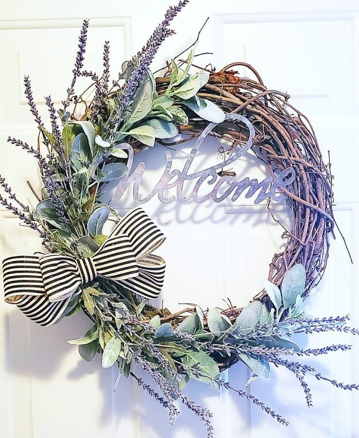 My "Lavender Fields" wreath is AVAILABLE now in my shop! 👉 (link in bio ...