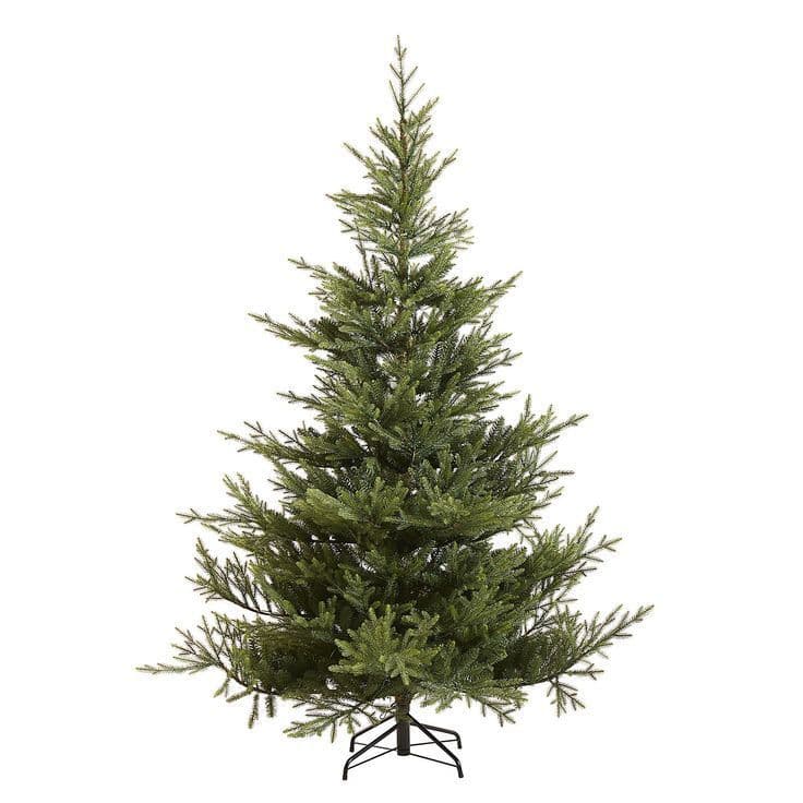 Prelit Norway Spruce Tree with LED Lights & 8 Function Controller ...