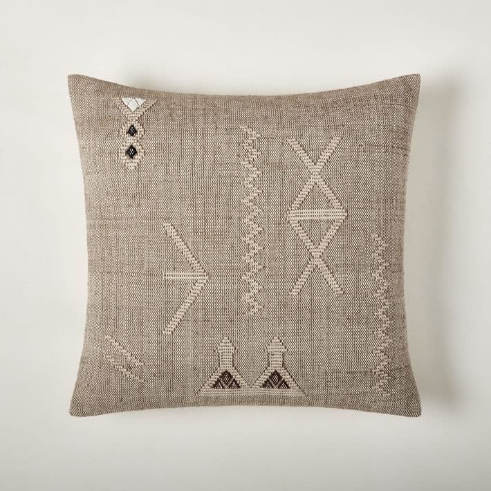 Moroccan Woven Pillow Cover | West elm pillows, Pillows, Pillow covers