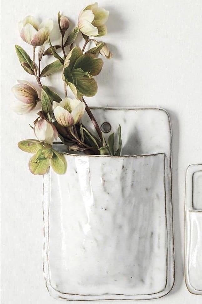 8 Wall pockets ideas | wall planter, plant wall, planters