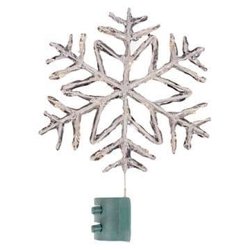 Lit LED Acryclic Snowflake Tree Topper - Wondershop™ | Lighted tree ...