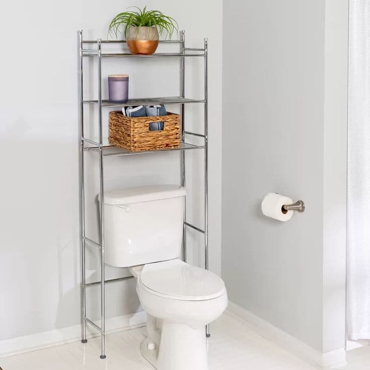 Wayfair Basics® Wayfair Basics® Alapaha Over-The-Toilet Storage (23" W ...