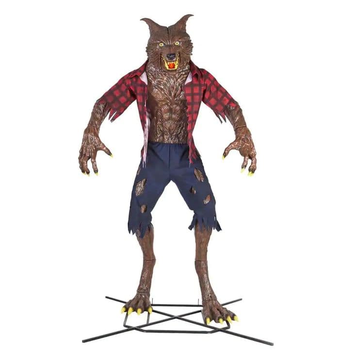 Create an atmosphere of dread with this 9.5-foot towering animatronic ...