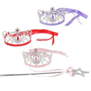 Just Pretending Tiaras and Wands 2PC Set @ DollarTree (spray to match ...