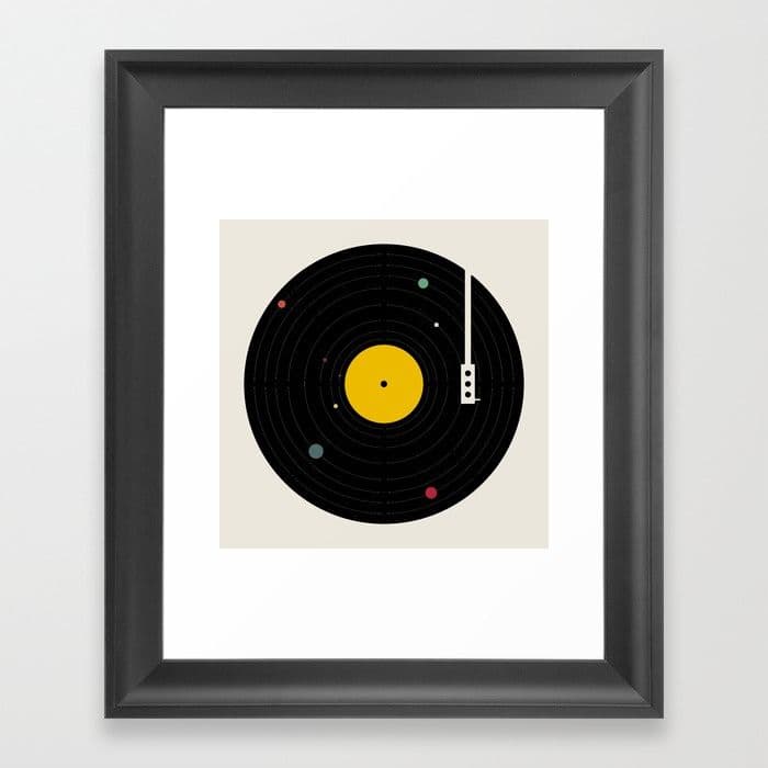 Music, Everywhere Framed Art Print Home Décor #artprint #society6 # ...
