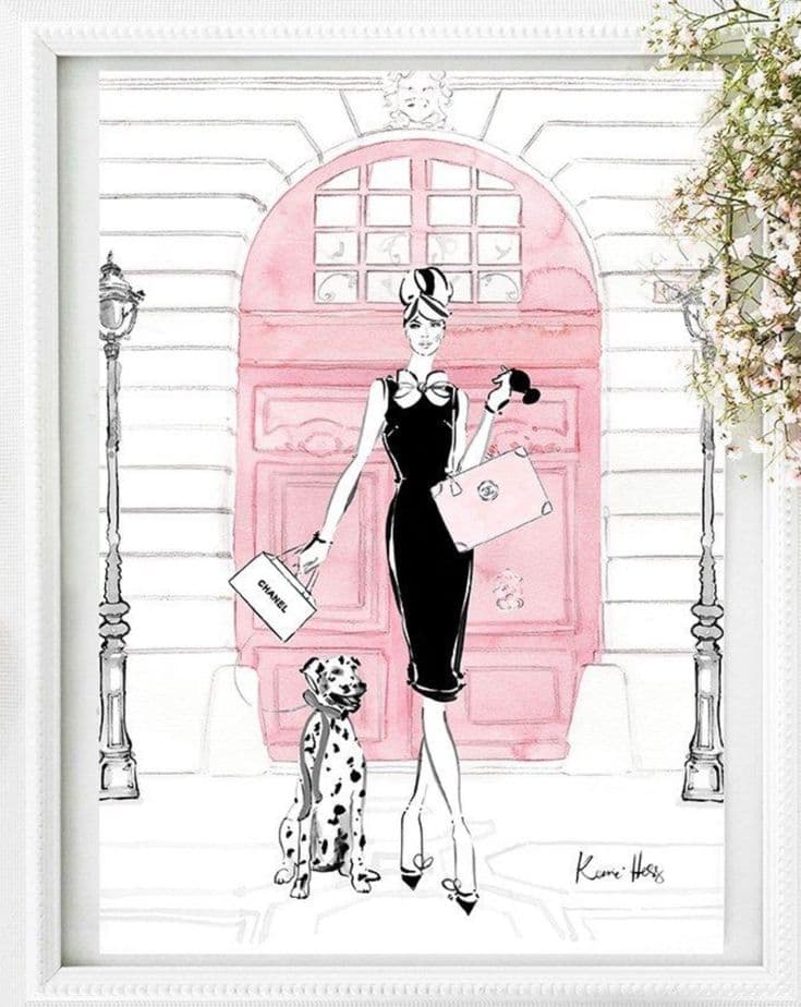 Kerrie Hess Fashion Illustrations: Phone Cases & Art Prints