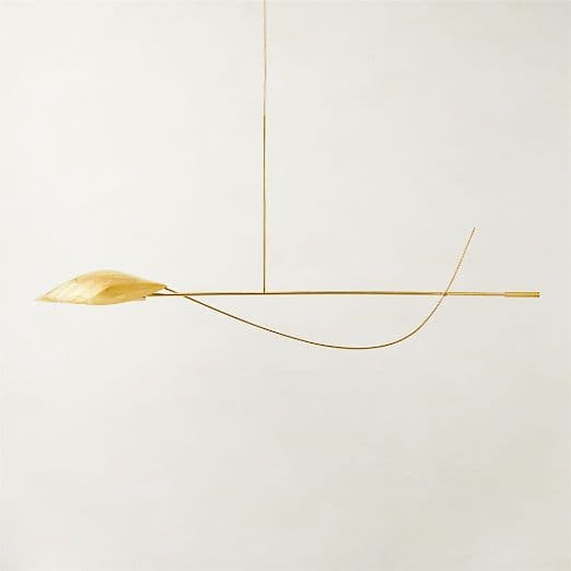 Black In Design Collective | CB2 | Mobile chandelier, Unlacquered brass ...