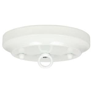 Westinghouse 5 in. White Modern Canopy Kit 7003700 - The Home Depot ...