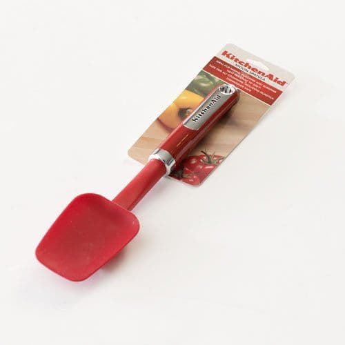 Kitchenaid Classic Silicone Spoon Spatula, Red (024131148004) Flexible ...