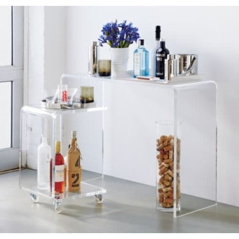 peekaboo c table in accent tables | CB2 | Acrylic furniture, Acrylic ...